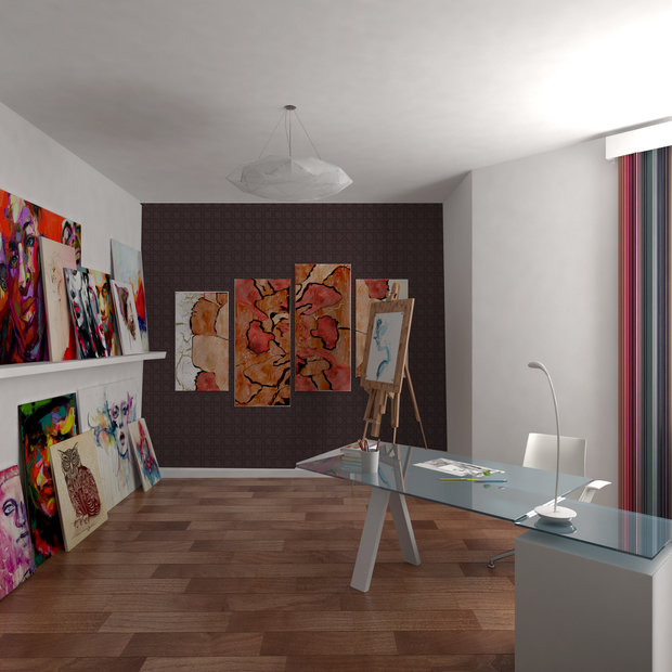 Фото из портфолио Квартира для художника – фотографии дизайна интерьеров на INMYROOM