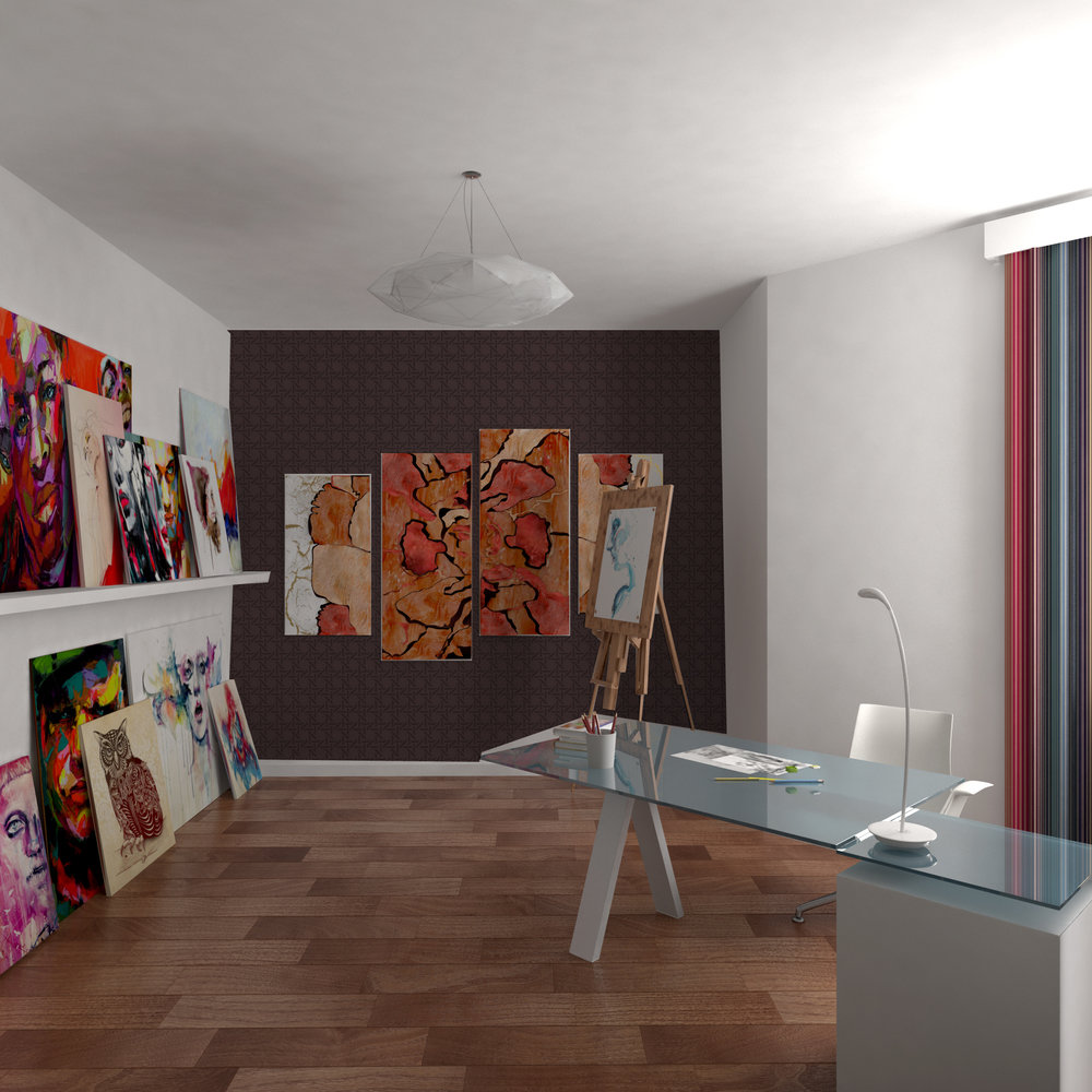 Фото из портфолио Квартира для художника – фотографии дизайна интерьеров на INMYROOM Фото из портфолио Квартира для художника – фотографии дизайна интерьеров на INMYROOM