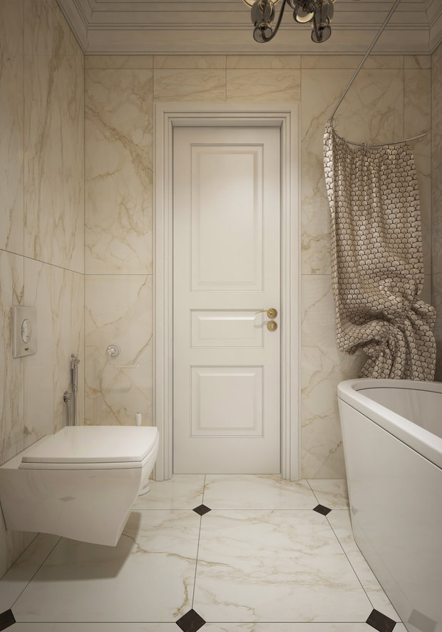 Фото из портфолио Квартира в стиле современной классики – фотографии дизайна интерьеров на INMYROOM