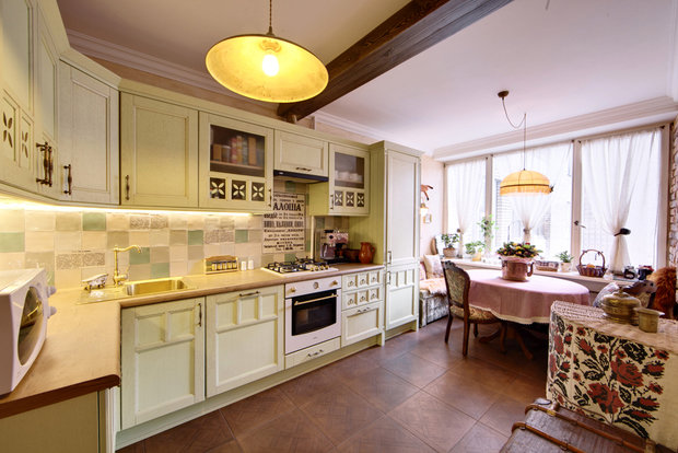 Фотография: Кухня и столовая в стиле Прованс и Кантри, Квартира, Дома и квартиры, IKEA, Проект недели – фото на INMYROOM