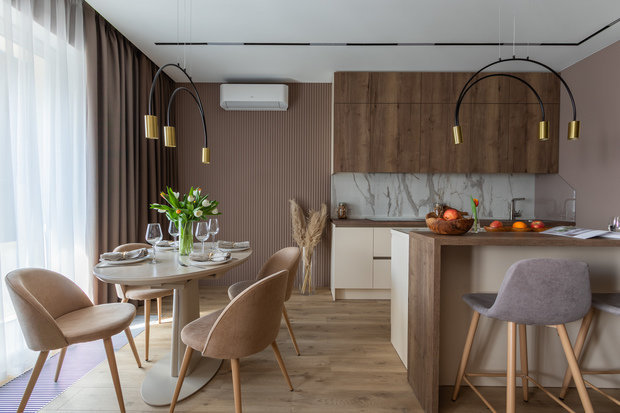 Фото из портфолио Квартира 60м2  в ЖК "Богемия" – фотографии дизайна интерьеров на INMYROOM