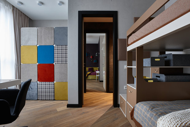 Фото из портфолио Квартира в ЖК «Wellton Park» – 165 м² – фотографии дизайна интерьеров на INMYROOM