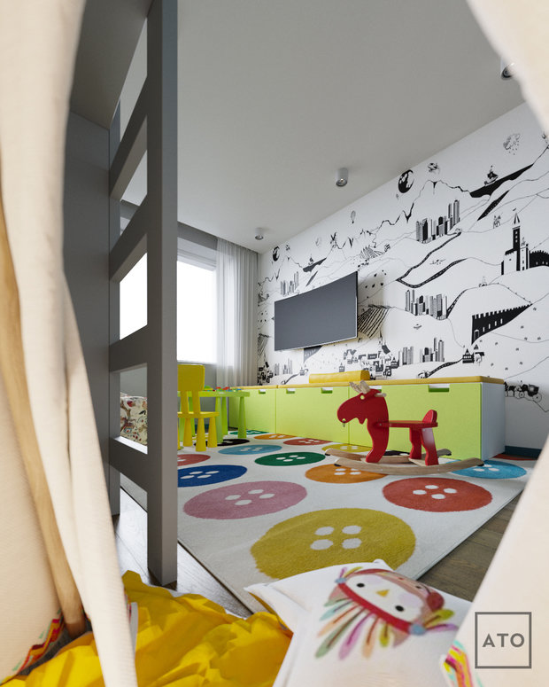 Фото из портфолио Квартира в Балашихе – фотографии дизайна интерьеров на INMYROOM