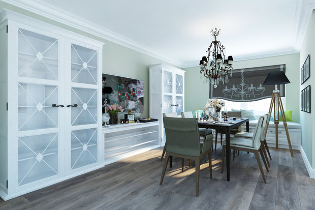 Фото из портфолио ЖК Московские Водники – фотографии дизайна интерьеров на INMYROOM