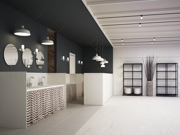 Фото из портфолио Йога-холл – фотографии дизайна интерьеров на INMYROOM