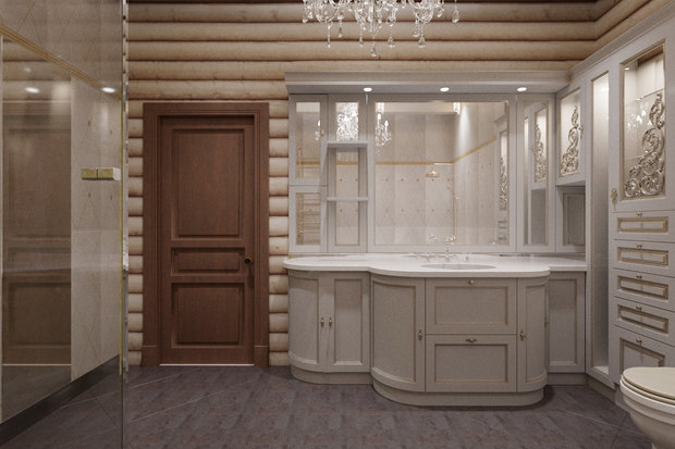 Фото из портфолио ДИЗАЙН ИНТЕРЬЕРА ДОМА ИЗ КЛЕЕНОГО БРУСА - СТУДИЯ МИЛЛА – фотографии дизайна интерьеров на INMYROOM