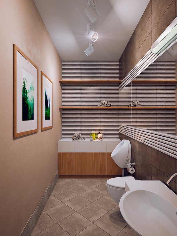 Фото из портфолио Ванные – фотографии дизайна интерьеров на INMYROOM