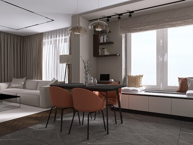 Фото из портфолио ЖК Рафинад – фотографии дизайна интерьеров на INMYROOM