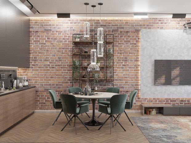 Фото из портфолио Квартира 133 кв.м – фотографии дизайна интерьеров на INMYROOM