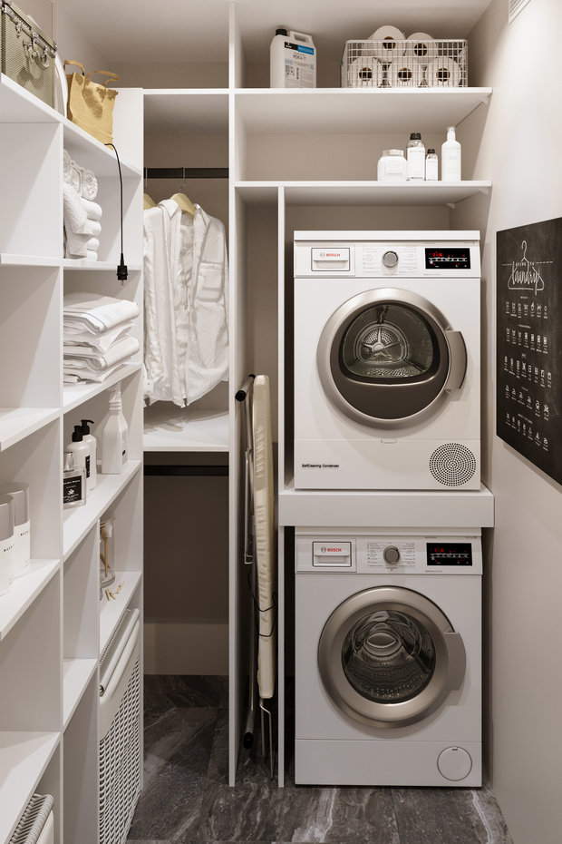 Фотография: Гардеробная в стиле Современный, Квартира, Проект недели, Москва, 4 и больше, Более 90 метров, MR.BURO – фото на INMYROOM