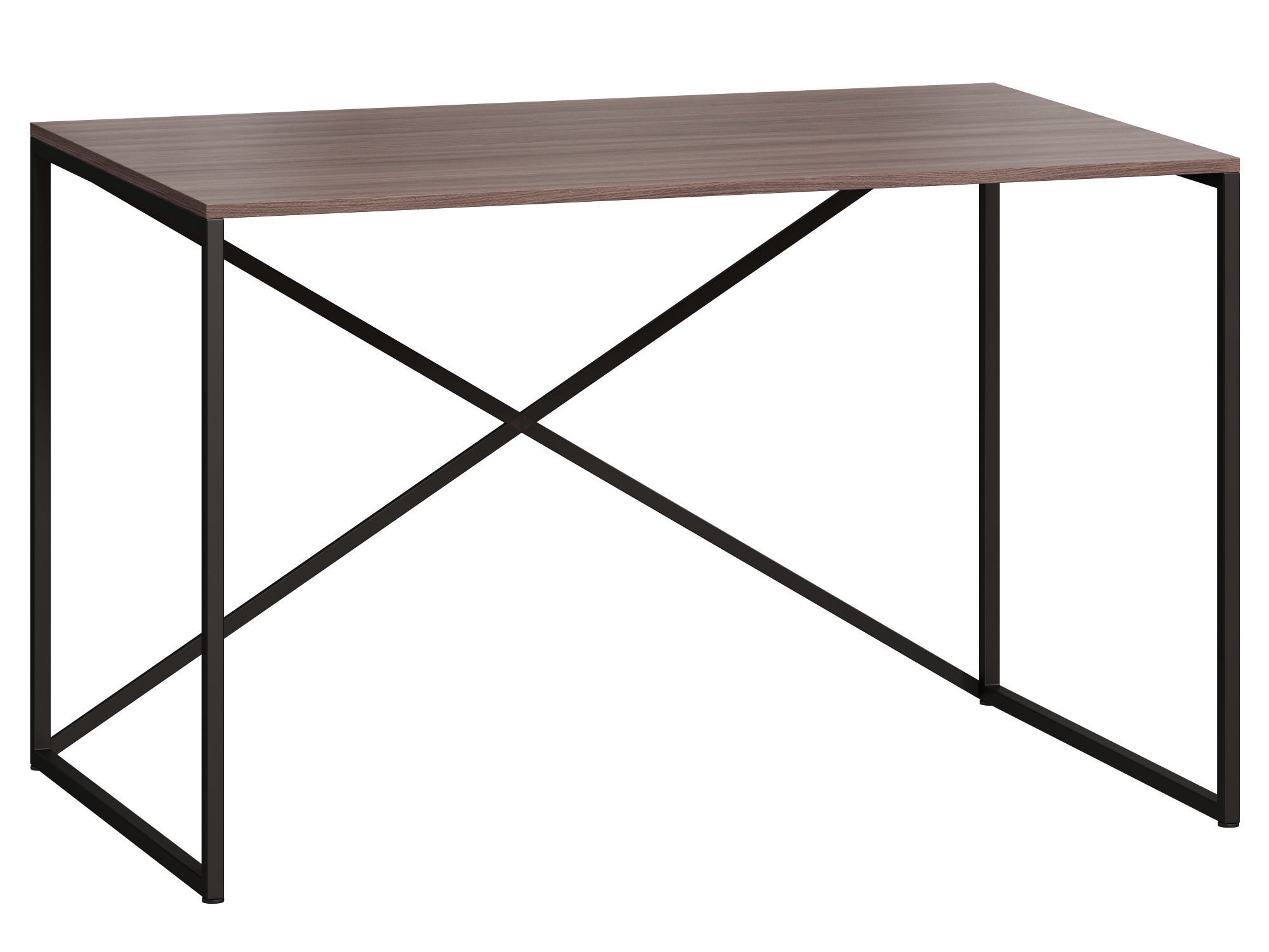 Стол письменный Мальборк Кросс коричневого цвета