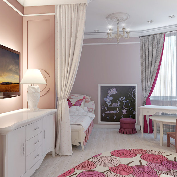 Фотография: Детская в стиле Прованс и Кантри – фото на INMYROOM