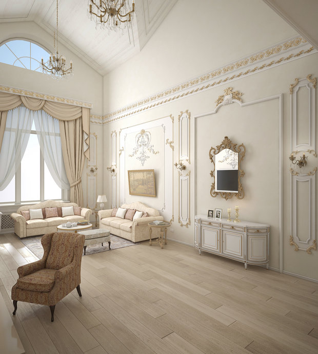 Фото из портфолио Классический дом в ЛО – фотографии дизайна интерьеров на INMYROOM