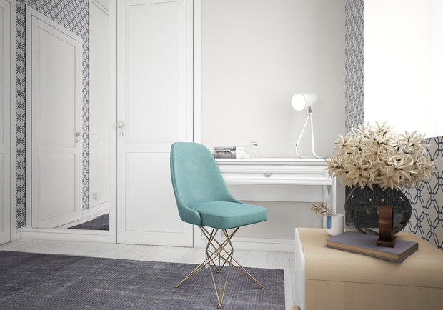 Фотография: Кабинет в стиле Скандинавский, Современный, Дом, Проект недели, Дом и дача, Московская область, кухня-гостиная дизайн, Студия 3.14, Таунхаус, Тимур Абдрахманов, Борис Комаровский, Ирина Леготкина, таунхаус с мансардой – фото на INMYROOM