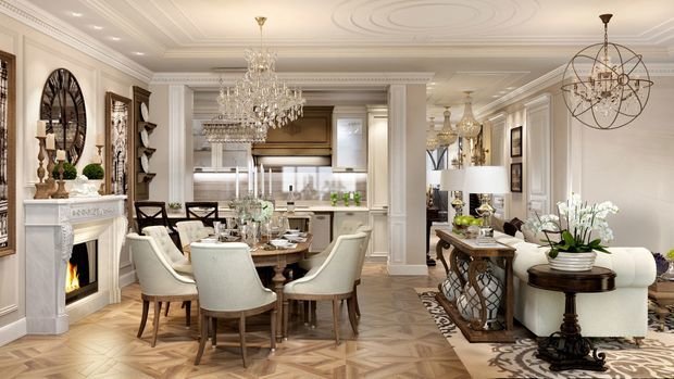 Фото из портфолио Две квартиры в одной и палуба в ванной – фотографии дизайна интерьеров на INMYROOM