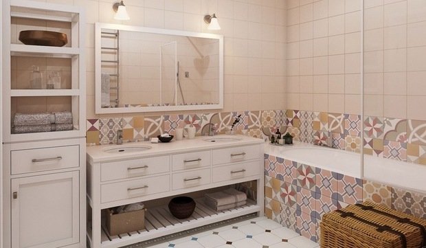 Фотография: Ванная в стиле Прованс и Кантри, Советы, Ремонт на практике, энциклопедия_черновой_ремонт – фото на INMYROOM