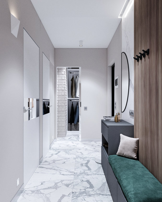 Фото из портфолио 3-х комнатная квартира. – фотографии дизайна интерьеров на INMYROOM