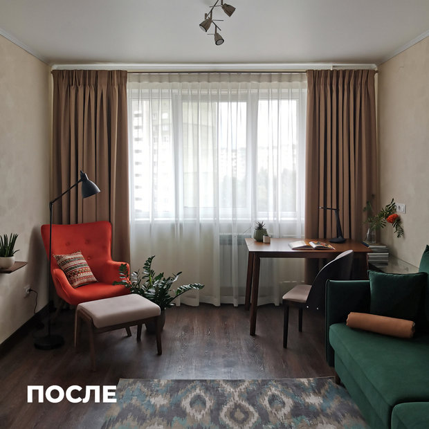 Фото из портфолио Дизайн-перезагрузка уютной ГОСТИНОЙ – фотографии дизайна интерьеров на INMYROOM