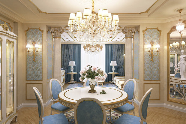 Фото из портфолио Квартира в классическом стиле – фотографии дизайна интерьеров на INMYROOM
