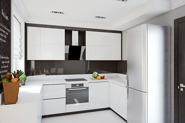 Фото из портфолио Проект квартиры в Ольшанке, г. Гродно – фотографии дизайна интерьеров на INMYROOM