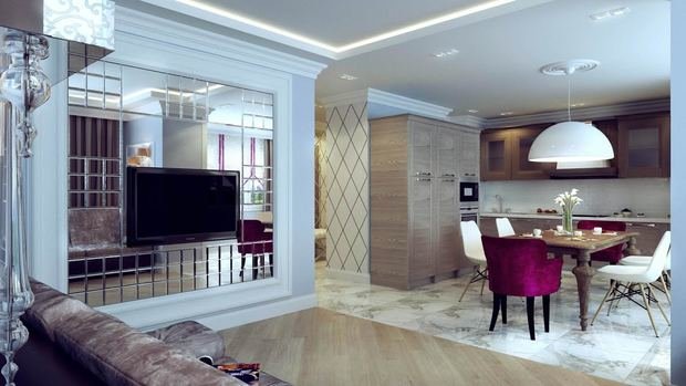 Фотография: Кухня и столовая в стиле Эклектика, Декор интерьера, Декор дома, Зеркала – фото на INMYROOM