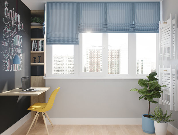 Фото из портфолио Скандинавская квартира в доме П 44 – фотографии дизайна интерьеров на INMYROOM