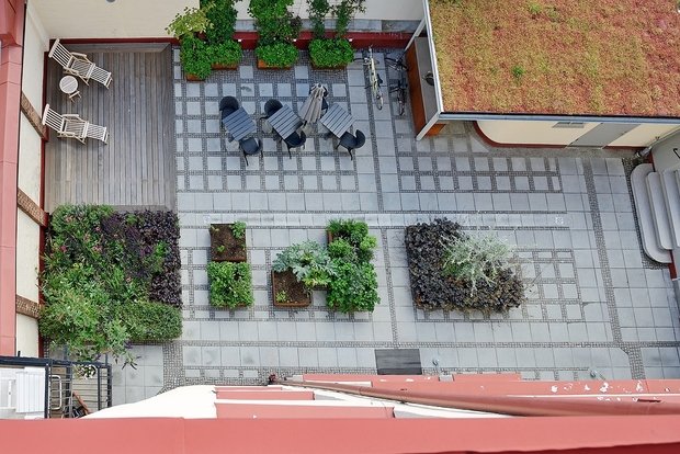 Фото из портфолио Квартира с собственной террасой на крыше – фотографии дизайна интерьеров на INMYROOM