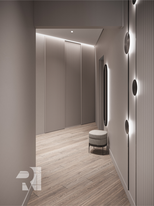 Фото из портфолио Квартира в стиле Джапанди – фотографии дизайна интерьеров на INMYROOM