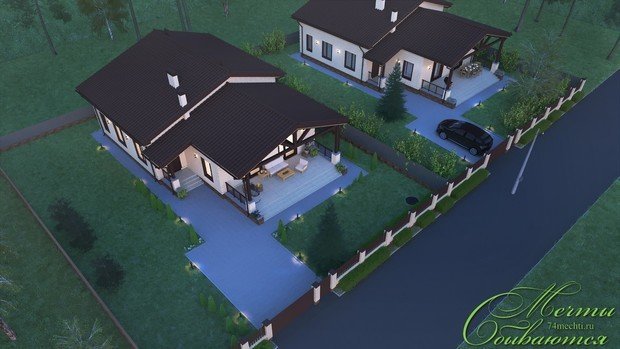 Фото из портфолио Комплекс жилых домов в загородном посёлке – фотографии дизайна интерьеров на INMYROOM