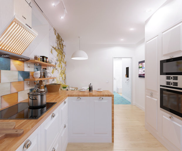 Фото из портфолио Улица Зелинского, 86 м2 – фотографии дизайна интерьеров на INMYROOM