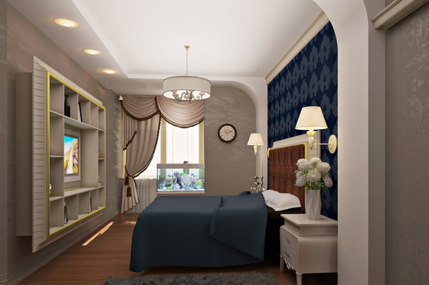 Фотография: Спальня в стиле Классический, Современный – фото на INMYROOM