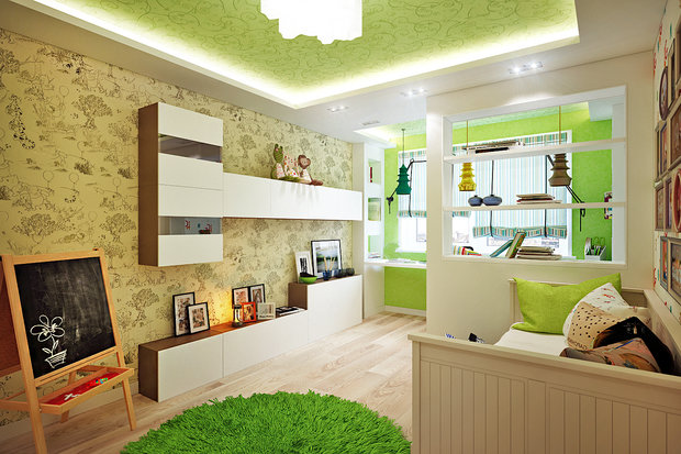 Фотография: Детская в стиле Скандинавский, Современный – фото на INMYROOM