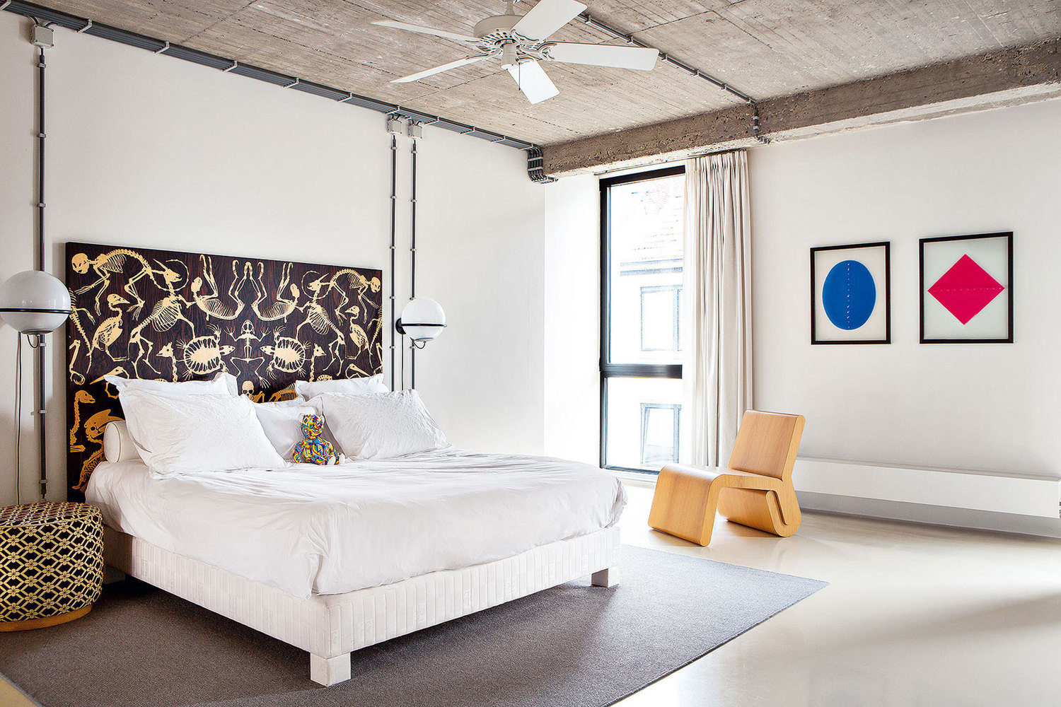 Фотография: Спальня в стиле Лофт, Дом, Дома и квартиры, Проект недели – фото на INMYROOM
