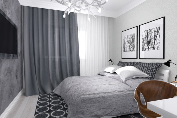 Фото из портфолио Спальня – фотографии дизайна интерьеров на INMYROOM