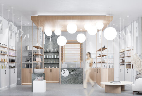 Бьюти Салон "21 concept" 40 кв.м г. Пятигорск