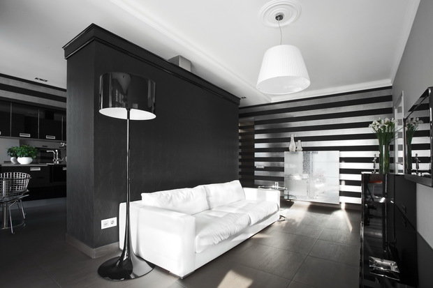 Фото из портфолио Интерьер в графитовых тонах – фотографии дизайна интерьеров на INMYROOM