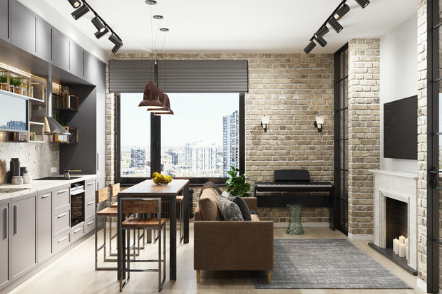 Фото из портфолио ЖК Символ Москва – фотографии дизайна интерьеров на INMYROOM