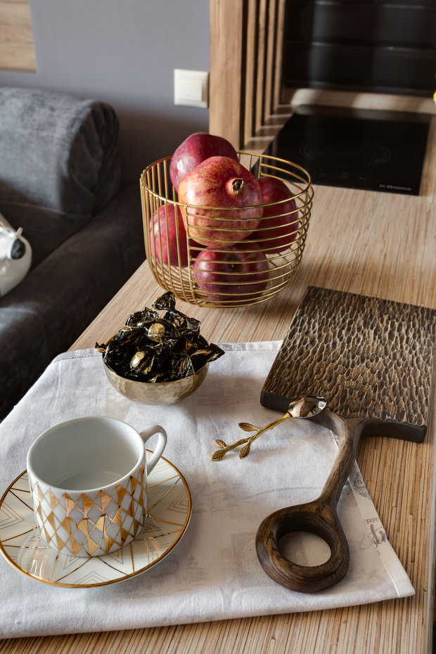 Фотография: Кухня и столовая в стиле Современный, Эко, Скандинавский, Декор интерьера, Малогабаритная квартира, Квартира, Студия, Москва, до 40 метров, Анастасия Антропова – фото на INMYROOM