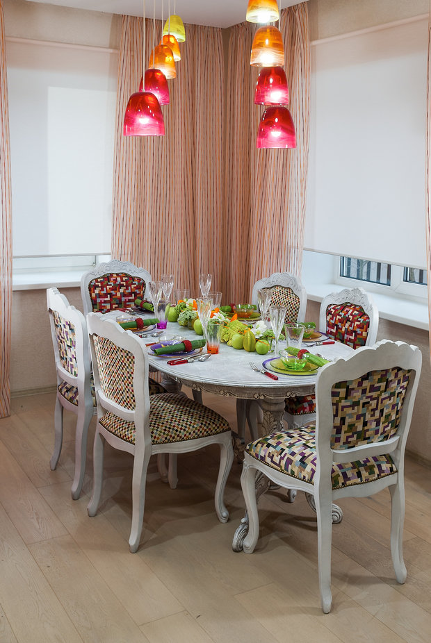 Фотография: Кухня и столовая в стиле Эклектика, Дом, Дома и квартиры – фото на INMYROOM