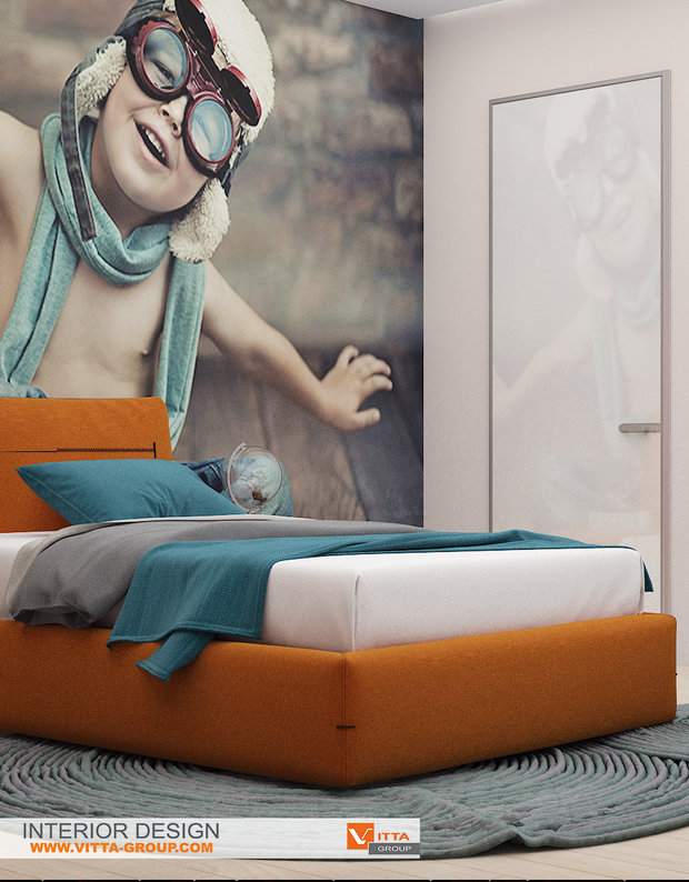 Фото из портфолио Детская: полетели! – фотографии дизайна интерьеров на INMYROOM