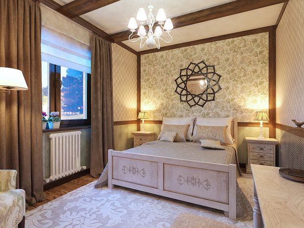 Фотография: Спальня в стиле Прованс и Кантри – фото на INMYROOM