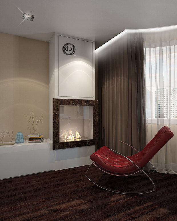 Фото из портфолио Семейный минимализм. Игра цвета. – фотографии дизайна интерьеров на INMYROOM