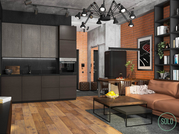 Фото из портфолио Loft Garden – фотографии дизайна интерьеров на INMYROOM