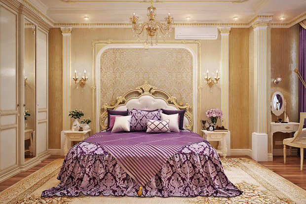 Фото из портфолио Богатство фиолетовых оттенков – фотографии дизайна интерьеров на INMYROOM