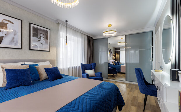 Фотография: Спальня в стиле Классический, Современный,  – фото на INMYROOM