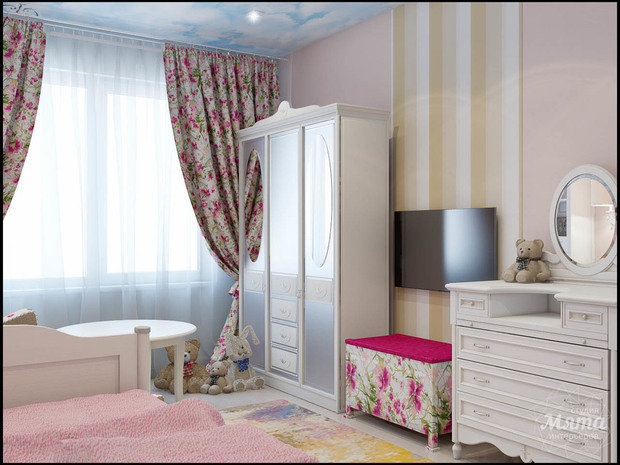 Фото из портфолио Дизайн-проект комнаты для девочки – фотографии дизайна интерьеров на INMYROOM