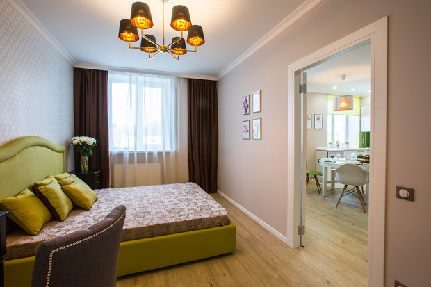 Фото из портфолио Новослободская 45 м2 – фотографии дизайна интерьеров на INMYROOM