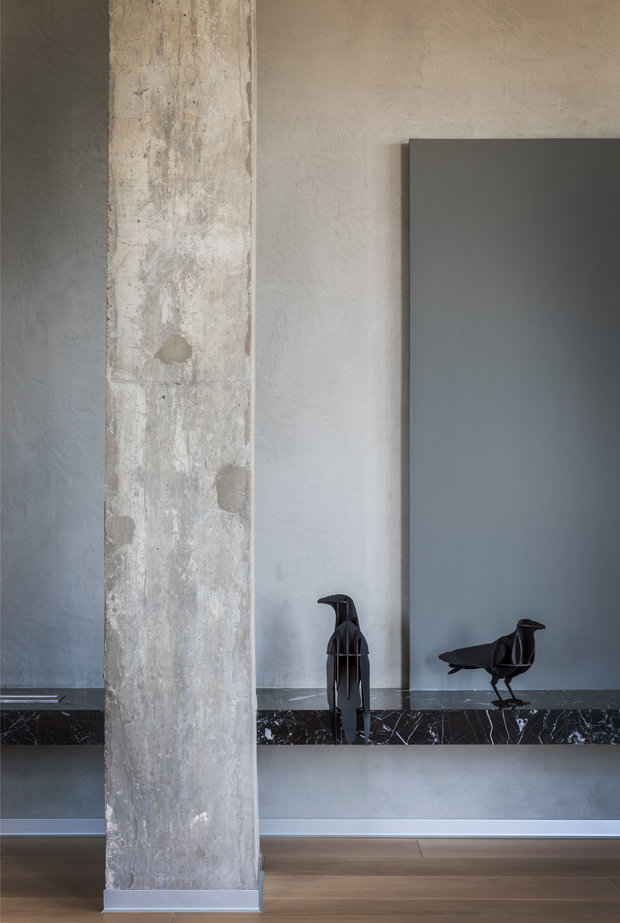 Фотография: Декор в стиле Лофт, Квартира, Проект недели, Санкт-Петербург, Монолитный дом, ЖК «Смольный парк», 3 комнаты, Более 90 метров, MK-Interio – фото на INMYROOM