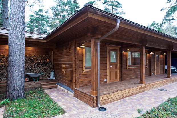 Фотография:  в стиле , Дом, Проект недели, Вадим Кондрашев, Комарово – фото на INMYROOM