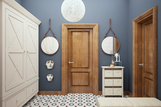 Фотография: Прихожая в стиле Прованс и Кантри, Скандинавский, Современный, Эклектика, Дом, Россия, Calligaris, Miele, Mis en Demeur, Vistosi, Проект недели, Бежевый, Синий, Серый, Оранжевый, ИКЕА, Дом и дача, Villeroy & Boch, Тотьяна Шевченко, Ralph Lauren, Legend, Odeon Light, Plume, Lotus, Gessi, Arrital, Tonin, Ceramica Fioranese – фото на INMYROOM